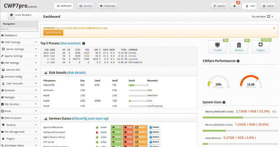 Web Hosting Control Panel Comparison 2019 Woktron Hosting Images, Photos, Reviews